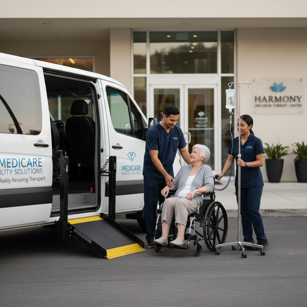 Infusion Therapy Transportation in Chicago: Recurring Rides to Your Infusion Center