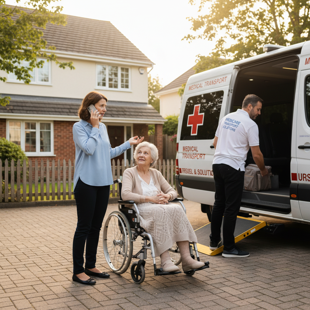 Medical Transport for Elderly Parents: A Guide for Adult Children Arranging NEMT in Chicago