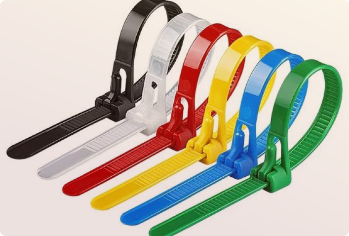 Types and Applications of Cable Ties - Hot Stamping Solutions
